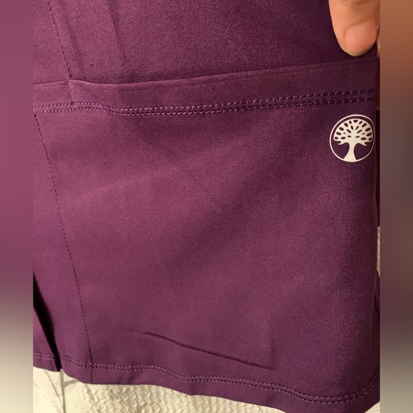 Scrub HH Works by Healing Hands Megan Women's 4-Pocket STRETCH Round Nec… - Picture 7 of 11